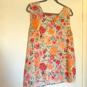 Bright Summer tank top from Loft